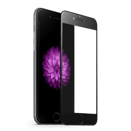 Hartowane szkło na cały ekran 3d iPhone SE 2020 - czarny.