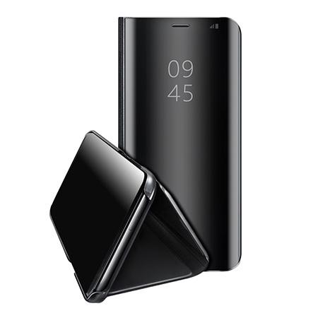 Etui na Samsung Galaxy A41 Flip Clear View z klapką - Czarny.