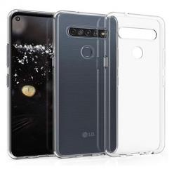 Etui na LG K61 silikonowe crystal case - bezbarwne.