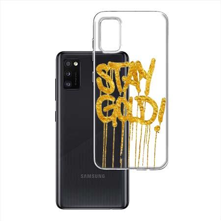 Etui na Samsung Galaxy A41 - Stay Gold.
