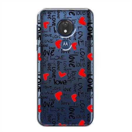 Etui na telefon Motorola G7 Power - Love, love, love…