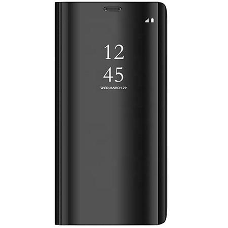 Etui na Samsung Galaxy S8 Plus Clear View z klapką - Czarny