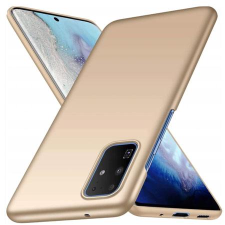 Etui na telefon Samsung Galaxy S20 Plus - Slim MattE - Złoty.
