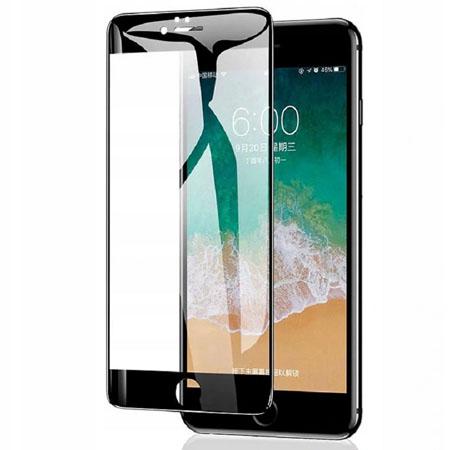 iPhone 5s hartowane szkło 5D Full Glue - Czarny.