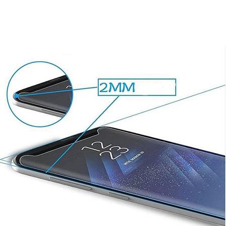 Samsung Galaxy S8 hartowane szkło na cały ekran 3D - Czarny.