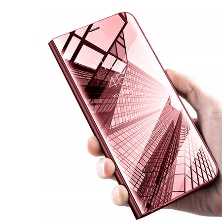Etui na Samsung Galaxy Note 10 Lite Flip Clear View z klapką - Różowy.