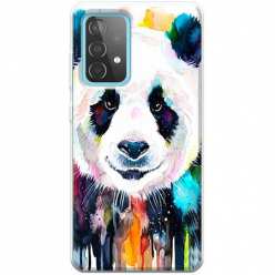 Etui na Samsung Galaxy A52 5G Panda watercolor