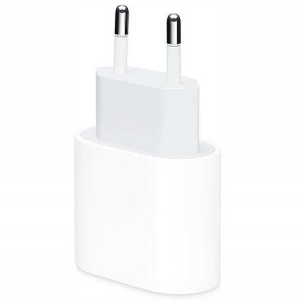 Szybka ładowarka sieciowa USB-C 20W iPhone iPad Biała