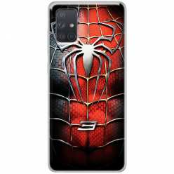 Etui na Samsung Galaxy A51 5G Stalowy spider 3