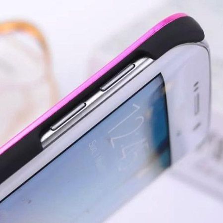 Galaxy S6 edge etui Motomo aluminiowe różowy. PROMOCJA !!!