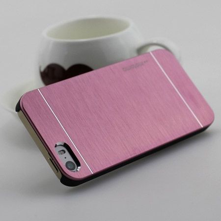 iPhone 5 5s etui Motomo aluminiowe różowy. PROMOCJA !!!