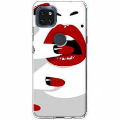 Etui na Motorola Moto G 5G Namiętne czerwone usta