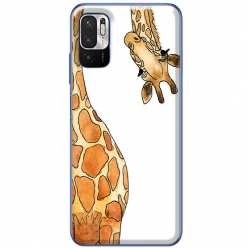 Etui na Xiaomi Redmi Note 10 5G Ciekawska żyrafa