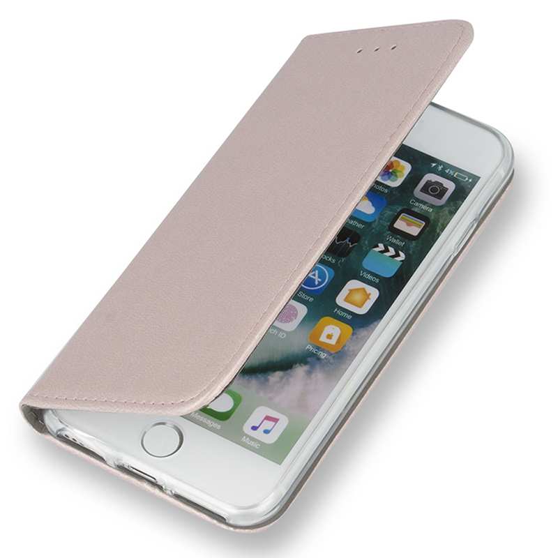 Etui na iPhone 11 - Magnet z klapką - Różowe.