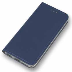 Etui na Samsung Galaxy A33 5G - Magnet z klapką  - Granatowe.
