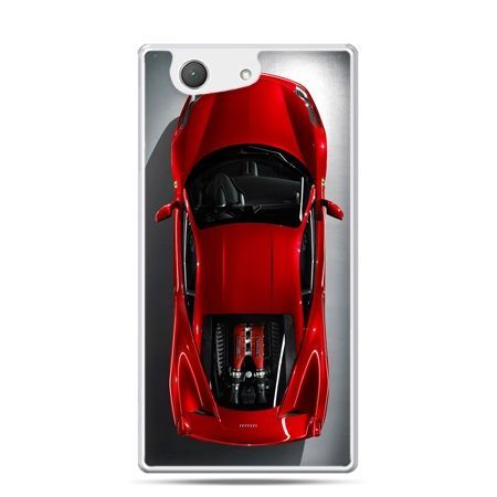 Xperia Z4 compact etui czerwone Ferrari
