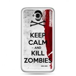 Etui na LG L70 Keep Calm and Kill Zombies
