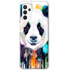 Etui na Samsung Galaxy A13 5G - Panda watercolor