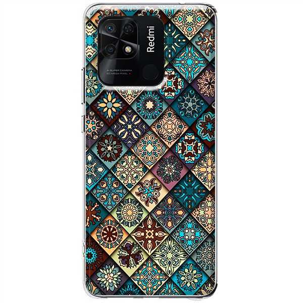 Etui na Xiaomi Redmi 10c - Damaszkowa mozaika 