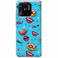 Etui na Xiaomi Redmi 10c - Kiss Me… LOL! Usta