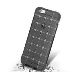 iPhone 6 / 6s CubeProtect etui silikonowe dymione czarne. PROMOCJA!!!