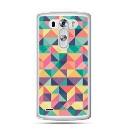 LG G4 etui kolorowe trójkąty