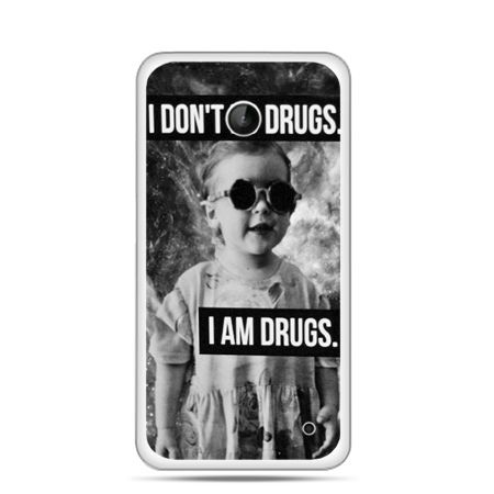 Nokia Lumia 630 etui I don`t do drugs I am drugs