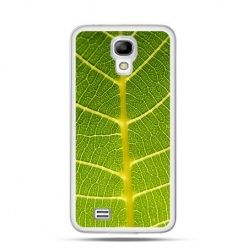 Etui zielony liść Samsung S4 mini