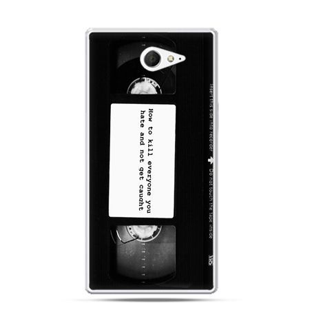 Sony Xperia M2 etui kaseta video