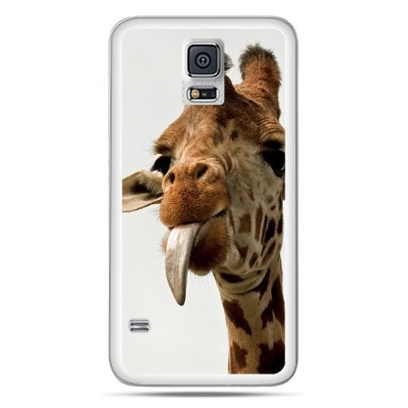 Galaxy S5 Neo etui żyrafa z językiem
