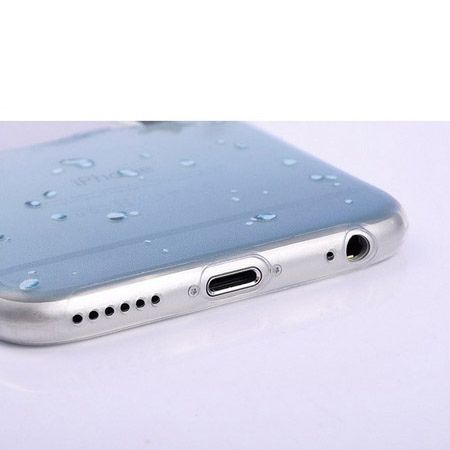 iPhone 5 ultra slim silikonowe przezroczyste etui delfiny.
