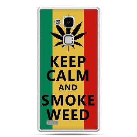 Etui na Huawei Mate 7 Keep Calm and Smoke Weed