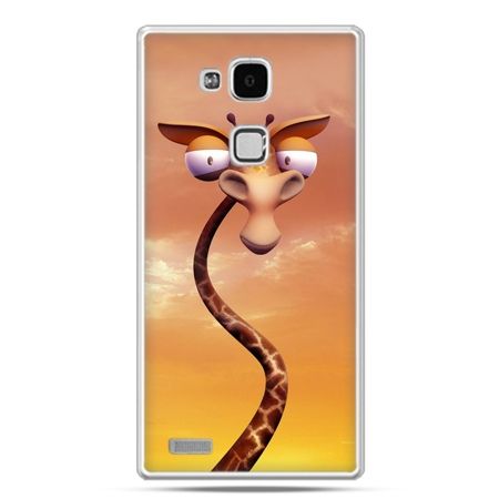Etui na Huawei Mate 7 śmieszna żyrafa
