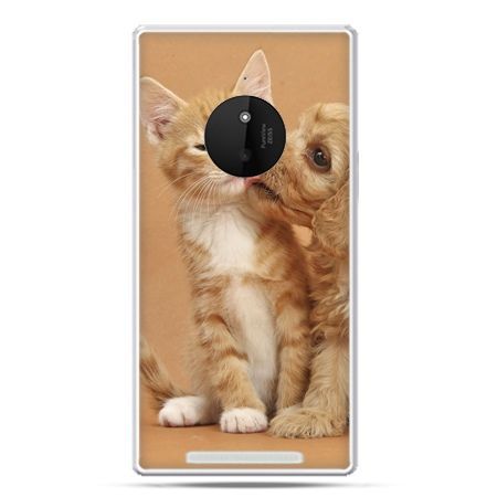 Etui na Lumia 830 jak pies i kot