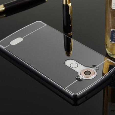 Mirror bumper case na LG G3 - Czarny