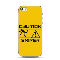 Etui caution sniper iPhone 5 , 5s