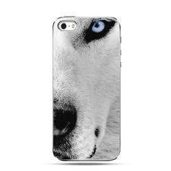Etui na iPhone 4s / 4 - biały wilk.
