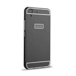 Bumper case na Huawei Y6 - Czarny