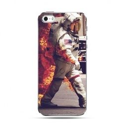 Etui na iPhone 4s / 4 - płonący astronauta 