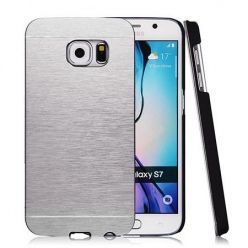 Galaxy S7 etui Motomo aluminiowe srebrny. PROMOCJA !!!