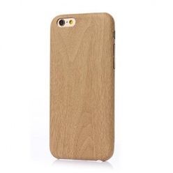 Etui na iPhone 6 / 6s elastyczne silikonowe, efekt drewna.