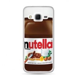 Etui na Galaxy J3 (2016r) Nutella czekolada słoik