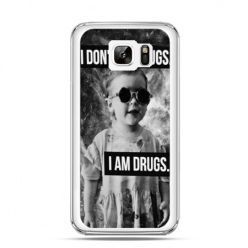 Etui na Samsung Galaxy Note 7 I don`t do drugs I am drugs