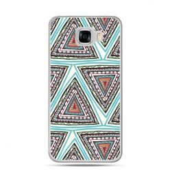Etui na telefon Samsung Galaxy C7 - Azteckie trójkąty