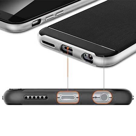 Etui na iPhone 6 / 6s bumper Neo - srebrny.