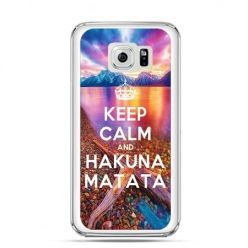 Etui na Galaxy S6 Edge Plus - Keep Calm and Hakuna Matata