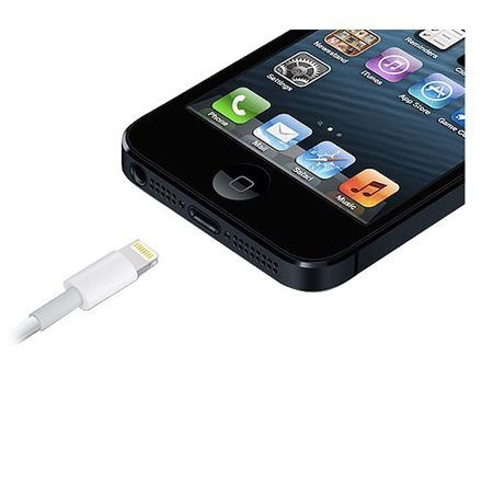 Lightning kabel do iPhone 5 / 6 , iPad - 1m biały.