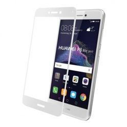 Hartowane szkło na cały ekran 3d Huawei P9 lite 2017 - biały.