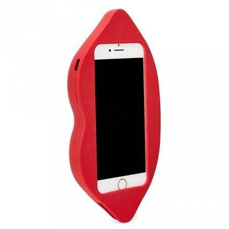 Etui na iPhone 7 czerwone usta RedLips.