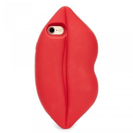 Etui na iPhone 7 czerwone usta RedLips.